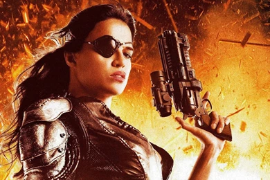 MACHETE KILLS Action Girls Guns Girl Gun Weapon Warrior F ...