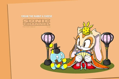 2013/03   Cream The Rabbit & Cheese   Sonic Channel   Gallery ...