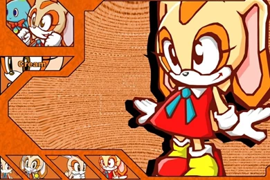 Cheese The Chao Cream Cream The Rabbit – Video Games Sonic HD ...