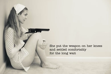 GIRLS WITH GUNS Weapon Gun Girls Poster Sexy Babe W Wallpapers ...