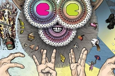 Trippy iPhone wallpapers For iPhone 5 5c 5s 640x1136 rainbows_sharks_trippy_wizards_artwork_bears_swag.jpg