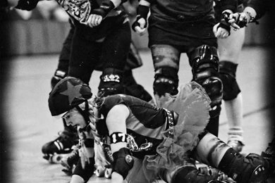 Roller Derby, Old Style By Badchess On DeviantArt