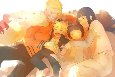 Gambar Poster Naruto Wallpapers Hinata Family