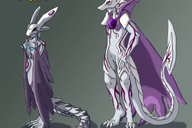 PL: Wavern And Naga By Spyrodramon On DeviantArt