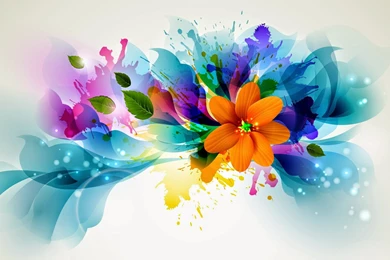 3D Flowers HD Wallpapers