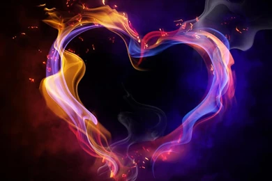 Neon Heart Wallpapers