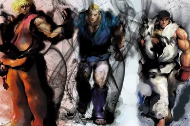 Ryu , Ken Et Abel Street Fighter IV, Wallpapers Metal Games ...