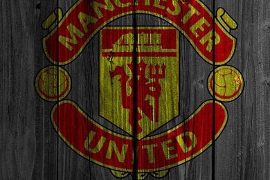 My iPhone 5 Wallpaper HD Wood ManchesterUnited.jpg