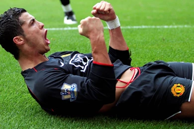 Cristiano Ronaldo In Manchester United Jersey   Cristiano Ronaldo ...