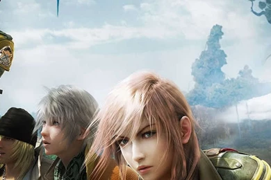 Download Wallpapers 1080x1920 Final Fantasy Xiii, Characters, Sky ...