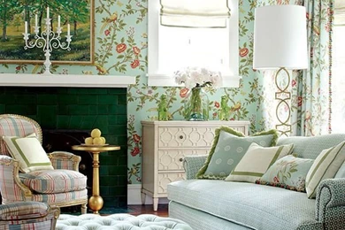 Floral Wallpapers / Paper / Traditional / Washable   GATEHOUSE ...