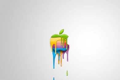 Dripping Apple iPad Wallpapers Download