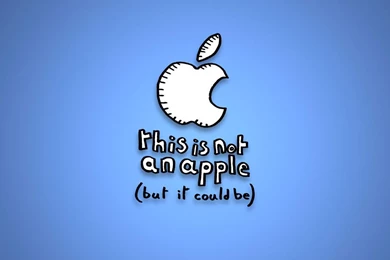 Not An Apple Logo iPad Wallpapers Download