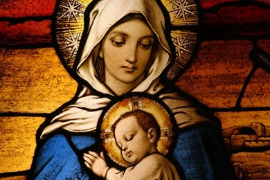 Mother Mary With Baby Jesus Christ Wallpapers Picture Download