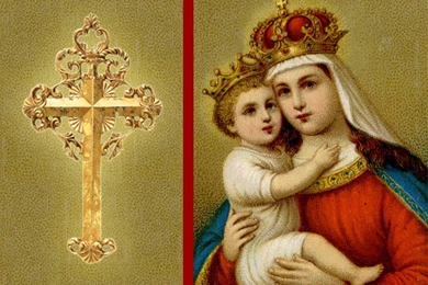 Mother Mary With Baby Jesus Christ Wallpapers Picture Download