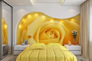 Posh Modern Wallpapers For Teen Bedroom: A Bright Color Palette ...