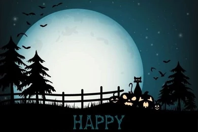 Happy Halloween Backgrounds Vector