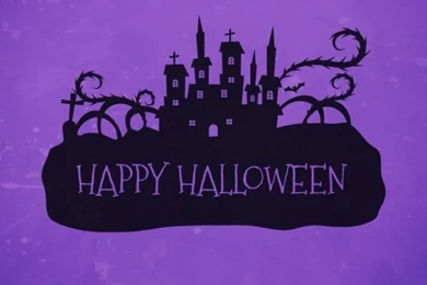 Purple Halloween Backgrounds Vector