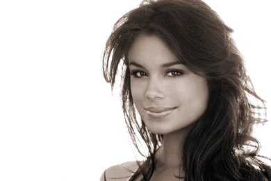 Nathalie Kelley Black White Wallpapers Screensaver Desktop HD Wall