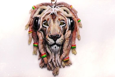 Rasta Lion Pendant By MyLittleWonder On DeviantArt