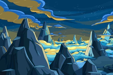 Image Hug Wolf Mountain Region Background.png Adventure Time ...