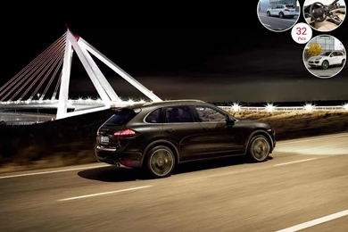 2011 Porsche Cayenne Turbo   Side View