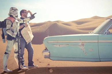 Star Wars Stormtrooper Desert HD Desktop Wallpapers : High ...