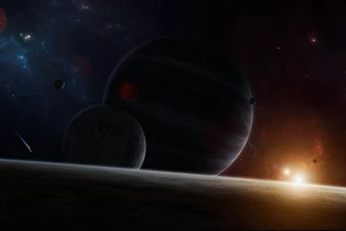 2880x1800 Space Star System Wallpapers