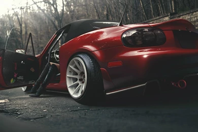 Red Mazda Miata MX 5 Wallpapers And Images   Wallpapers, Pictures ...