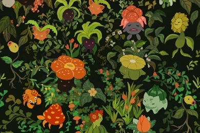 Uglymelon: Alyssakorea: Tileable Version Of My Pokemon Pattern ...