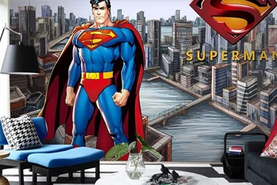 Popular 3d Superman Wallpaper Buy Cheap 3d Superman Wallpapers Lots ...