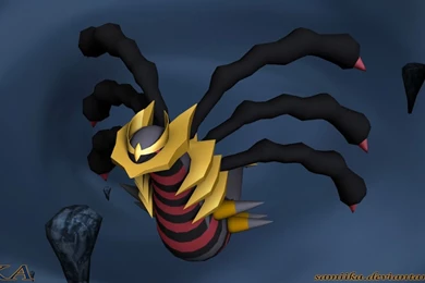 3D Pokemon Giratina By SamiiKA On DeviantArt