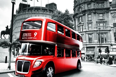 Red London Bus England Hd Wallpapers