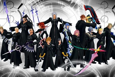 Wallpapers Anime Weapon Organization Xiii Kingdom Hearts And ...