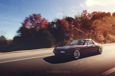 Stance Works   Nate Taylor's Slammed NA Miata