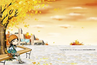 Stylish Korean HARU Illustrations (Vol.03) 1024x768 NO.27 Desktop ...