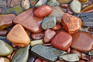 1440x900 Wet Rocks Desktop PC And Mac Wallpapers