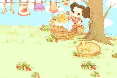 Korean Ddung Dolls Illustrations : Korean Ddung Doll Art Painting ...