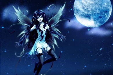 Under The Moon   Fairies Wallpapers (10270244)   Fanpop