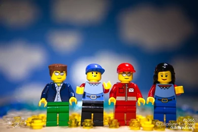 Lego Week: Mini Fig Family