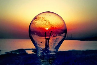 Wallpapers Iphone 6 Plus Sunset And Lamp 5 5 Inches   1080 X 1920 ...