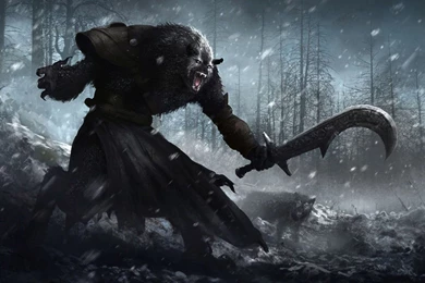 Werewolf With A Machete, Fantasy, 1920x1080 HD Wallpapers And FREE ...