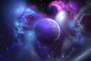 Nebula And Planet Mac Wallpapers Download