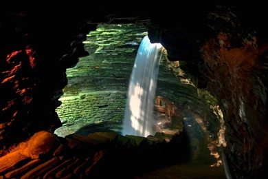 Cascade Cavern Waterfall >> HD Wallpaper, Get It Now!