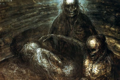 Pii The Cavern P25   Science Fiction H R Giger Wallpapers Image