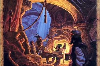 Cavern Of The Dwarves   Fantasy Hobbit Wallpapers Image
