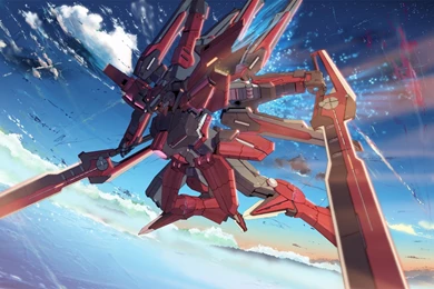 Mecha Gundam Wing Anime Skyscapes Wallpapers