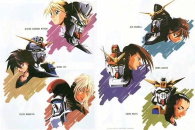 The Gundams   Gundam Wing Wallpapers