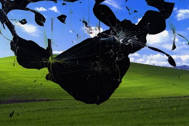 10312) Windows 7 Broken Screen Best Wallpapers Attachment   WalOps.com