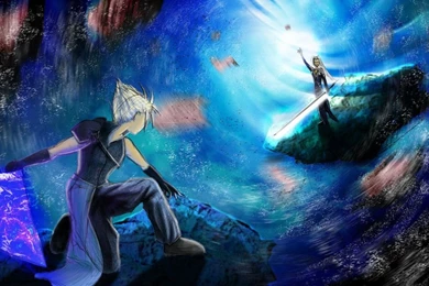 Cloud Vs. Sephiroth By ShinobiDigitalArts On DeviantArt